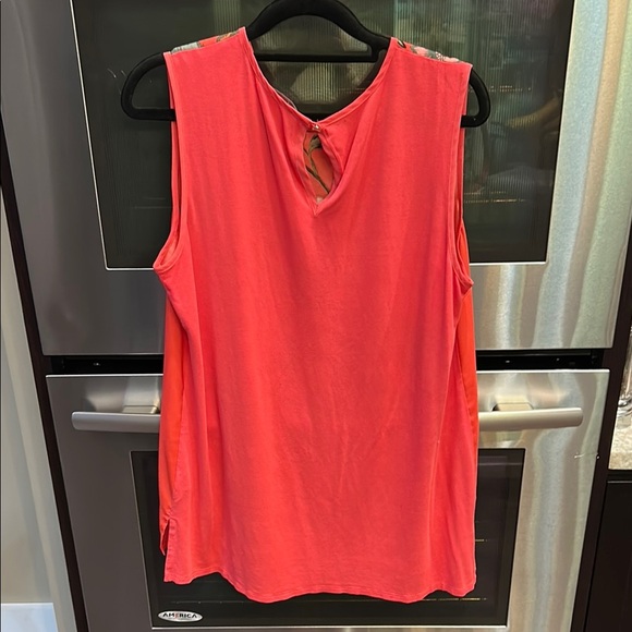 Floral Sleeveless Top -‎ Red - Picture 3 of 3